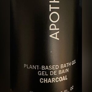 Apotheke Charcoal Bath Gel 16.2oz Pump Bottle